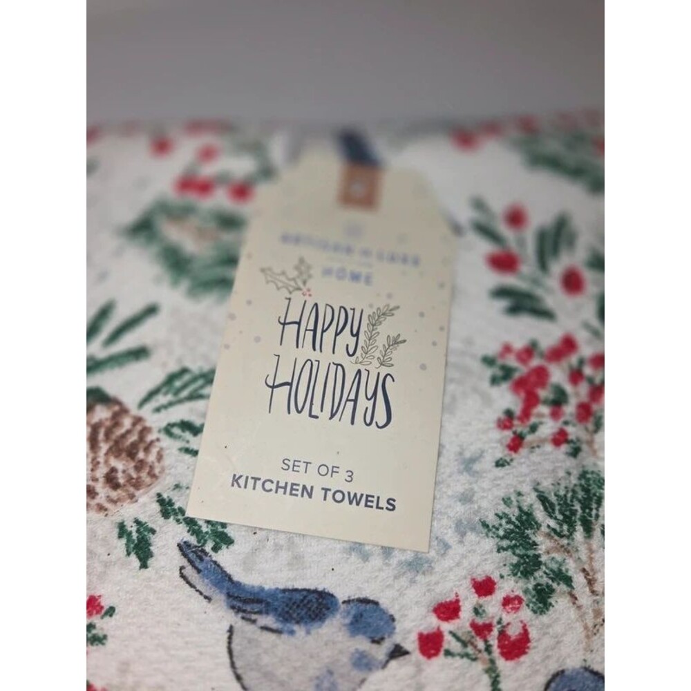 Holiday kitchen towels